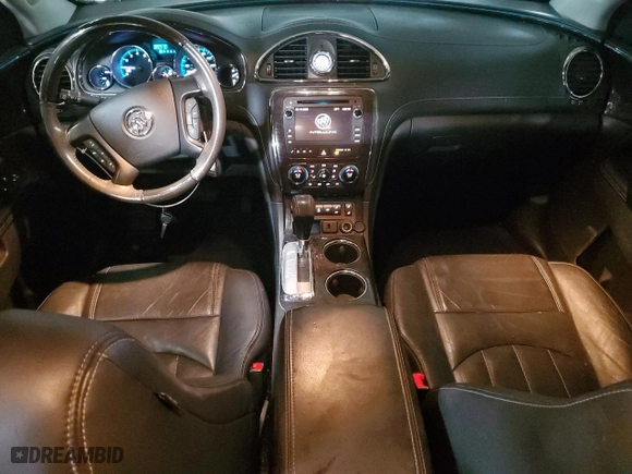 2015 Buick Enclave Leather with VIN 5GAKRBKD8FJ124337, listed as a Copart auction lot 45515845 with 87,311 mi miles and Salvage Title. Bid and sale history available at carsss.com. Image 8.