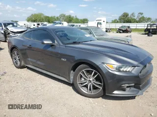 2015 Ford Mustang GT with VIN 1FA6P8CF1F5423420, listed as a Copart auction lot 49845225 with 101,089 mi miles and Salvage Title. Bid and sale history available at DreamBid. Image 4.