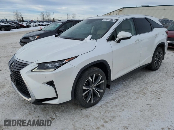 2018 Lexus RX 350L Premium with VIN JTJDZKCAXJ2004891, listed as a Copart auction lot 83044974 with 102,287 mi miles and Clean title. Bid and sale history available at DreamBid. Image 1.