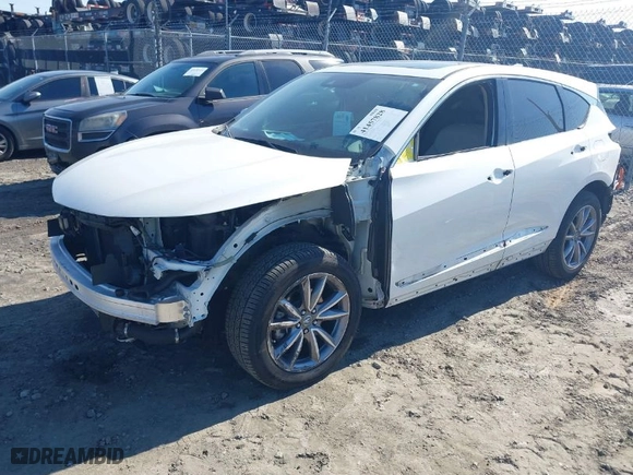 2020 Acura RDX w/Technology Pkg with VIN 5J8TC1H52LL006185, listed as a IAAI auction lot 41457828 with 59,998 mi miles. Bid and sale history available at carsss.com. Image 2.