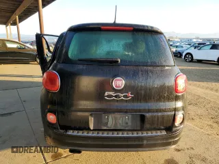 2014 FIAT 500L Lounge with VIN ZFBCFACH9EZ006050, listed as a Copart auction lot 83713724 with 144,849 mi miles and Salvage Title. Bid and sale history available at carsss.com. Image 6.