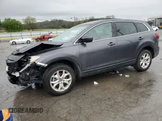2013 Mazda CX-9 Sport with VIN JM3TB2BA2D0403421, listed as a Copart auction lot 50755305 with 154,287 mi miles and Salvage title. Bid and sale history available at DreamBid. Image 1.