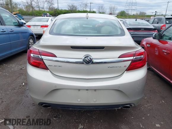 2014 Buick Regal Premium I with VIN 2G4GN5EX0E9169205, listed as a IAAI auction lot 42037716 with 157,452 mi miles. Bid and sale history available at carsss.com. Image 16.
