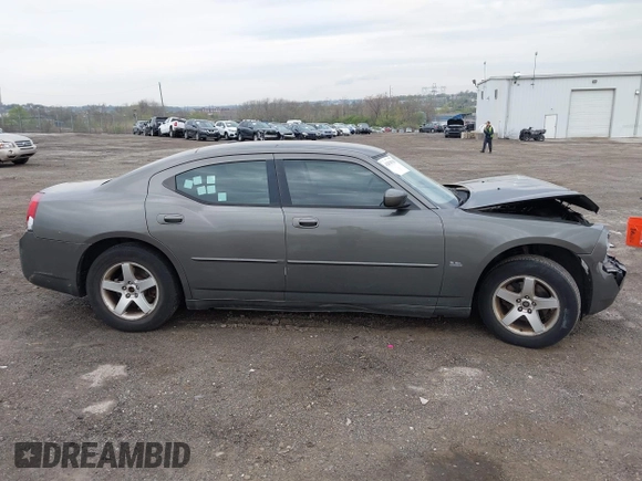 2010 Dodge Charger SXT with VIN 2B3CA3CV7AH165769, listed as a IAAI auction lot 42038135 with 200,886 mi miles. Bid and sale history available at carsss.com. Image 14.