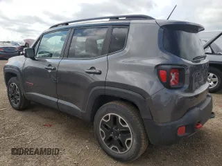 2016 Jeep Renegade Trailhawk with VIN ZACCJBCT5GPE16139, listed as a Copart auction lot 62498705 with 117,080 mi miles and Salvage title. Bid and sale history available at DreamBid. Image 2.