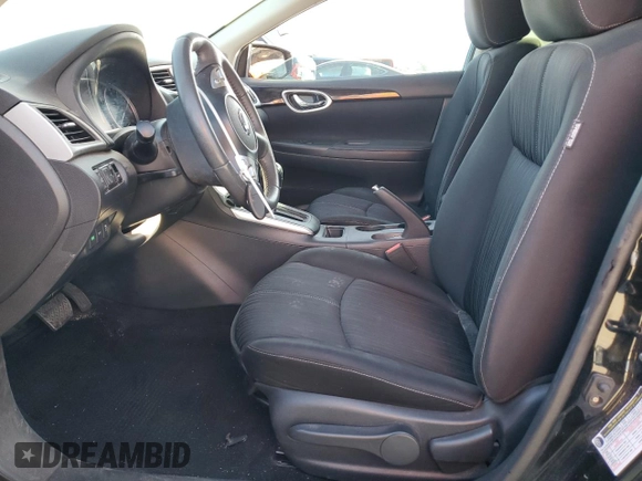 2017 Nissan Sentra SV with VIN 3N1AB7AP8HL695901, listed as a Copart auction lot 44817245 with 78,805 mi miles and Salvage Title. Bid and sale history available at carsss.com. Image 7.