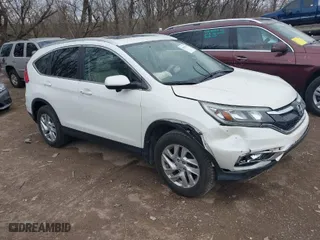 2016 Honda CR-V EX-L with VIN 5J6RM4H7XGL015015, listed as a IAAI auction lot 41835599 with 92,021 mi miles. Bid and sale history available at carsss.com. Image 1.