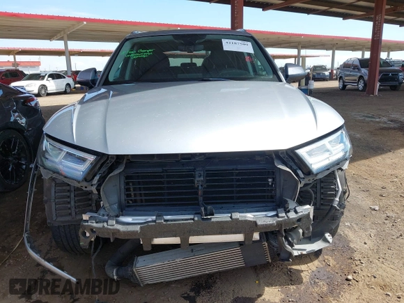 2018 Audi Q5 Premium Plus z VIN WA1BNAFY9J2055656, wystawiony jako IAAI lot #42187509 z przebiegiem 74 572 mil mil oraz . Historia ofert i sprzedaży dostępna na DreamBid. Obrazek 13.