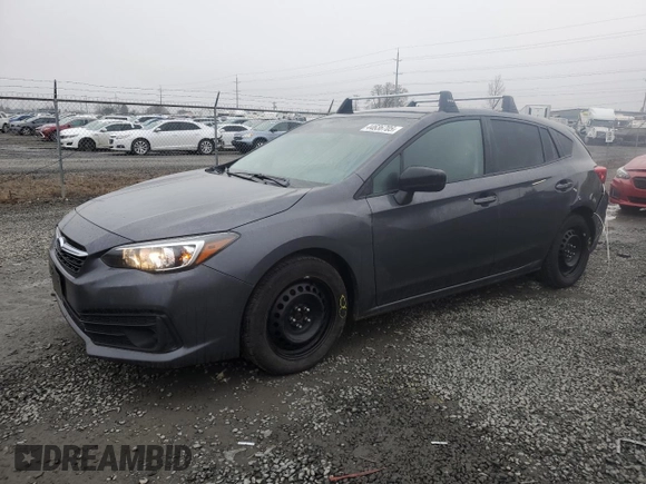 2023 Subaru Impreza with VIN 4S3GTAB67P3720028, listed as a Copart auction lot 44636705 with 46,111 mi miles and Salvage title. Bid and sale history available at DreamBid. Image 1.