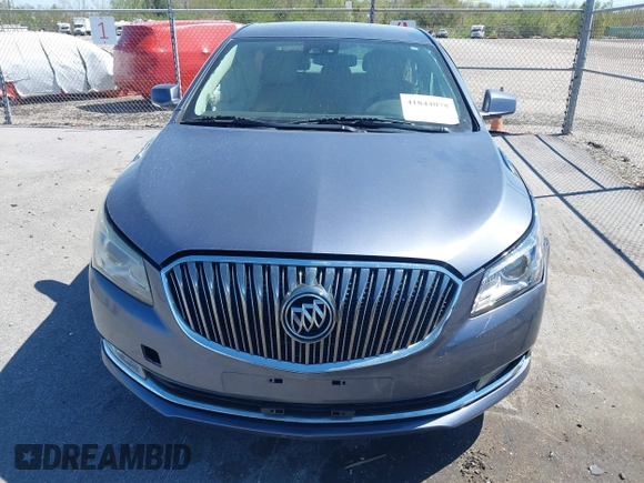 2014 Buick LaCrosse Leather with VIN 1G4GB5G37EF204977, listed as a IAAI auction lot 41844078 with 104,773 mi miles. Bid and sale history available at carsss.com. Image 12.