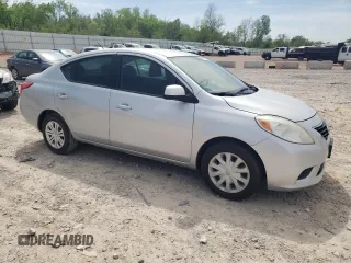 2012 Nissan Versa SV with VIN 3N1CN7AP2CL806371, listed as a Copart auction lot 53617745 with 107,198 mi miles and Clean Title. Bid and sale history available at carsss.com. Image 4.