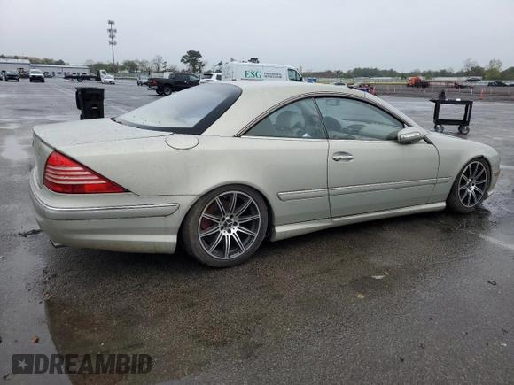 2004 Mercedes-Benz CL 500/600 with VIN WDBPJ75J94A040257, listed as a Copart auction lot 55802635 with 83,180 mi miles and Clean Title. Bid and sale history available at DreamBid. Image 3.