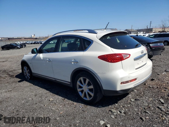 2017 Infiniti QX50 z VIN JN1BJ0RR6HM407304, wystawiony jako Copart lot #52094425 z przebiegiem 51 230 mil mil oraz Szkody całkowita. Historia ofert i sprzedaży dostępna na DreamBid. Obrazek 2.
