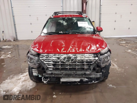 2022 Hyundai Venue SEL with VIN KMHRC8A30NU152183, listed as a IAAI auction lot 41607165 with 22,943 mi miles and . Bid and sale history available at DreamBid. Image 12.