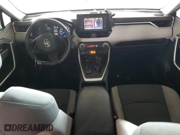2019 Toyota RAV4 Hybrid XLE with VIN 2T3RWRFV7KW018121, listed as a Copart auction lot 53134755 with 184,512 mi miles and Clean Title. Bid and sale history available at carsss.com. Image 8.