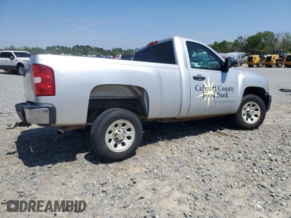 2012 Chevrolet Silverado 1500 Work Truck with VIN 1GCNCPEX4CZ288780, listed as a Copart auction lot 51420675 with 89,614 mi miles and Salvage Title. Bid and sale history available at DreamBid. Image 3.