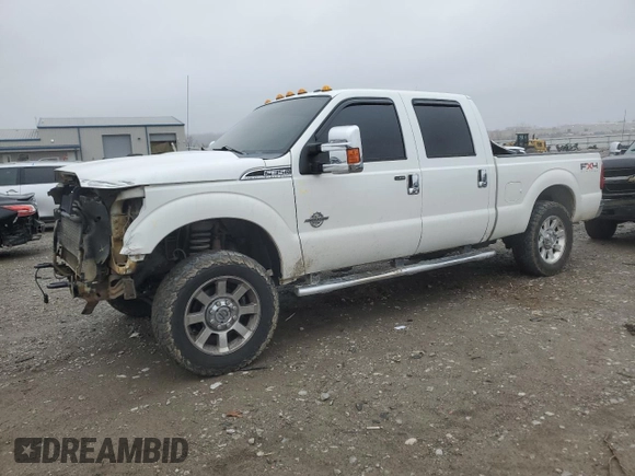 2011 Ford F-350 XL with VIN 1FT8W3BT6BEA41216, listed as a Copart auction lot 42760405 with 354,100 mi miles and Salvage Title. Bid and sale history available at DreamBid. Image 1.
