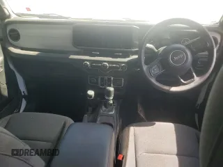 2024 Jeep Wrangler Sport with VIN 1C4PJXKN5RW237039, listed as a Copart auction lot 61205175 with 15,012 mi miles and Non repairable. Bid and sale history available at DreamBid. Image 8.