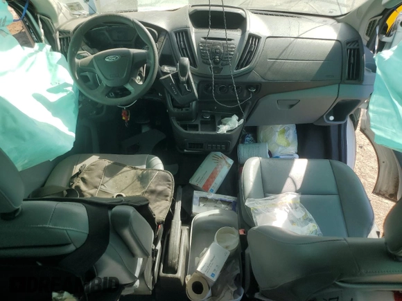 2017 Ford Transit XL z VIN 1FDZX2CM3HKA11793, wystawiony jako Copart lot #75661334 z przebiegiem 96 112 mil mil oraz Szkoda całkowita • Salvage title. Historia ofert i sprzedaży dostępna na DreamBid. Obrazek 8.