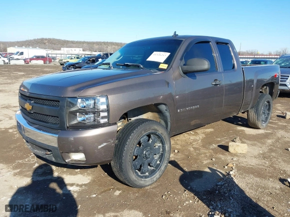 2007 Chevrolet Silverado 1500 LT w/1LT with VIN 1GCEK19J87Z508417, listed as a IAAI auction lot 41326213 with 258,794 mi miles. Bid and sale history available at carsss.com. Image 18.
