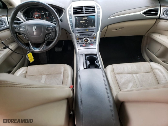 2018 Lincoln MKZ Reserve with VIN 3LN6L5E95JR628834, listed as a Copart auction lot 83298454 with 125,036 mi miles and Salvage Title. Bid and sale history available at carsss.com. Image 8.