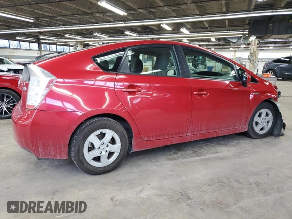 2010 Toyota Prius II with VIN JTDKN3DU0A0202573, listed as a Copart auction lot 46931725 with 141,273 mi miles and Salvage Title. Bid and sale history available at carsss.com. Image 3.