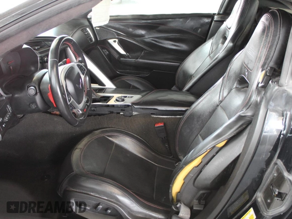 2017 Chevrolet Corvette Z06 3LZ z VIN 1G1YU3D60H5603836, wystawiony jako Copart lot #58603865 z przebiegiem 4 594 mil mil oraz Szkoda całkowita • Salvage title. Historia ofert i sprzedaży dostępna na DreamBid. Obrazek 9.