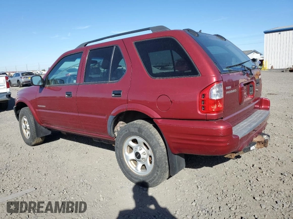 2004 Isuzu Rodeo S with VIN 4S2DM58W844300545, listed as a Copart auction lot 72277394 with Not Provided miles and Clean Title. Bid and sale history available at DreamBid. Image 2.