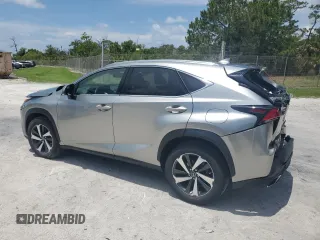 2021 Lexus NX 300 with VIN JTJGARBZ4M2180456, listed as a Copart auction lot 59181055 with 45,456 mi miles and Salvage title. Bid and sale history available at DreamBid. Image 2.