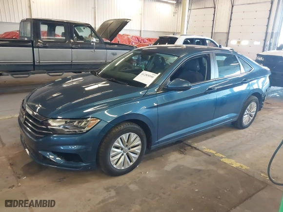 2019 Volkswagen Jetta S with VIN 3VWN57BUXKM194050, listed as a IAAI auction lot 41285090 with 58,749 mi miles. Bid and sale history available at carsss.com. Image 23.