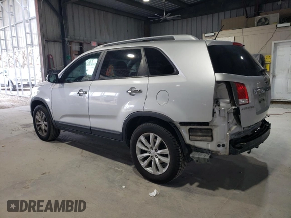 2011 Kia Sorento LX with VIN 5XYKT4A2XBG047542, listed as a Copart auction lot 50230175 with 176,881 mi miles and Salvage Title. Bid and sale history available at DreamBid. Image 2.