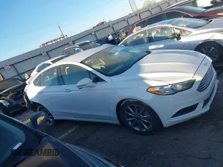 2017 Ford Fusion SE with VIN 3FA6P0H71HR388140, listed as a IAAI auction lot 41823597 with 160,000 mi miles. Bid and sale history available at carsss.com. Image 13.