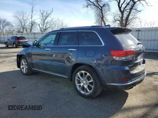 2021 Jeep Grand Cherokee Summit with VIN 1C4RJFJG8MC759390, listed as a Copart auction lot 45043434 with 33,376 mi miles. Bid and sale history available at carsss.com. Image 2.