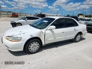 2002 Honda Accord LX z VIN 3HGCG56402G707096, wystawiony jako Copart lot #59848345 z przebiegiem 139 006 mil mil oraz Czysty tytuł • Clean title. Historia ofert i sprzedaży dostępna na DreamBid. Obrazek 1.