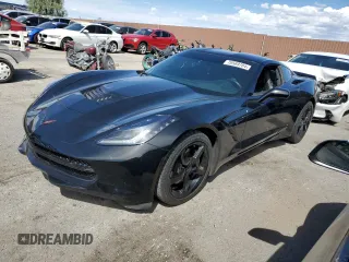 2014 Chevrolet Corvette 1LT with VIN 1G1YB2D78E5109311, listed as a Copart auction lot 70569704 with 19,457 mi miles and Salvage title. Bid and sale history available at DreamBid. Image 1.
