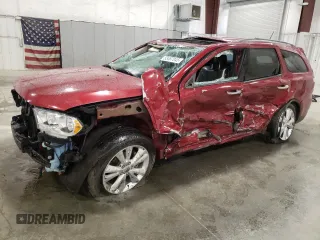 2013 Dodge Durango Crew with VIN 1C4RDJDG8DC638185, listed as a Copart auction lot 53487045 with Not Provided miles and Salvage Title. Bid and sale history available at carsss.com. Image 1.