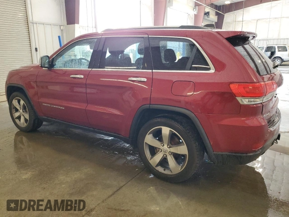 2014 Jeep Grand Cherokee Limited with VIN 1C4RJFBGXEC386224, listed as a Copart auction lot 60318815 with 136,076 mi miles and Salvage title. Bid and sale history available at DreamBid. Image 2.