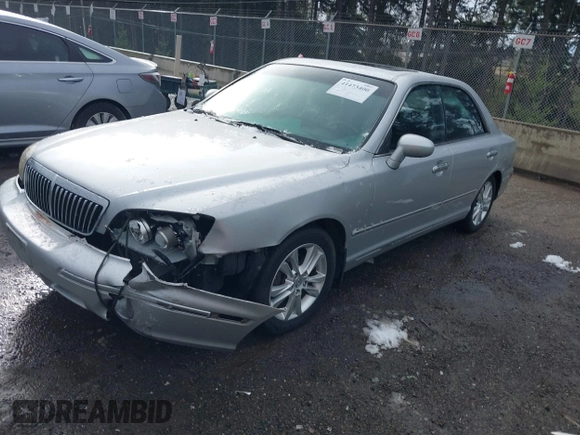 2003 Hyundai XG with VIN KMHFU45EX3A239639, listed as a IAAI auction lot 41473400 with 273,972 mi miles and . Bid and sale history available at DreamBid. Image 2.