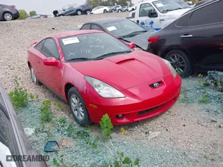 2000 Toyota Celica GT with VIN JTDDR32T8Y0018516, listed as a IAAI auction lot 39373088 with 230,382 mi miles. Bid and sale history available at carsss.com. Image 1.