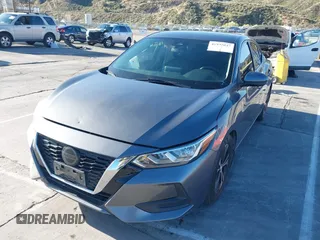 2020 Nissan Sentra SV with VIN 3N1AB8CV9LY271706, listed as a IAAI auction lot 41935847 with 94,721 mi miles. Bid and sale history available at carsss.com. Image 2.