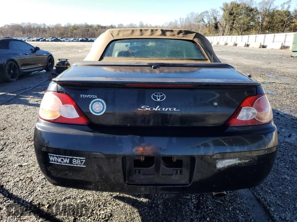2002 Toyota Solara SE with VIN 2T1FF22P82C582503, listed as a Copart auction lot 81901364 with 182,312 mi miles and Salvage Title. Bid and sale history available at DreamBid. Image 6.
