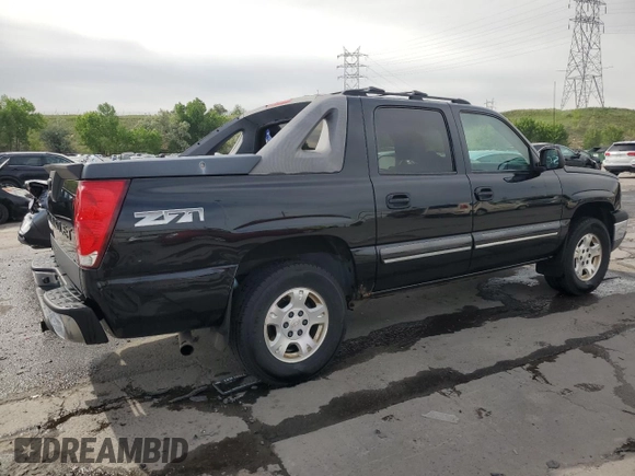 2003 Chevrolet Avalanche z VIN 3GNEK13T13G336601, wystawiony jako Copart lot #59221915 z przebiegiem Nie podano mil oraz Szkoda całkowita • Salvage title. Historia ofert i sprzedaży dostępna na DreamBid. Obrazek 3.