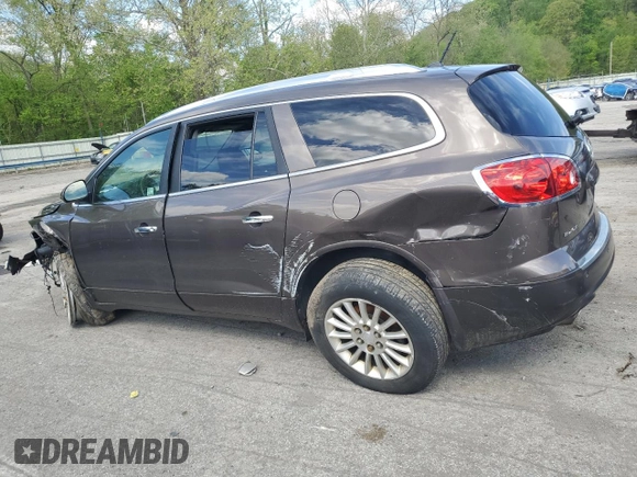 2012 Buick Enclave Leather with VIN 5GAKRCED3CJ176715, listed as a Copart auction lot 56191135 with 119,124 mi miles and Salvage Title. Bid and sale history available at DreamBid. Image 2.