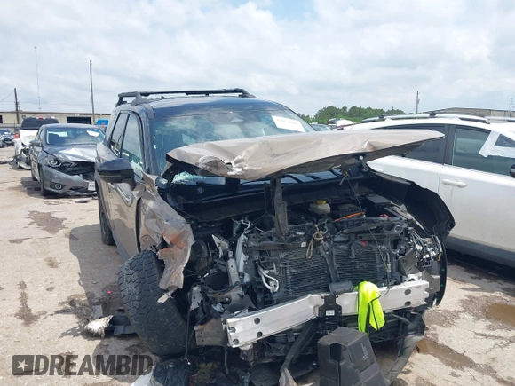 2023 Nissan Pathfinder Rock Creek with VIN 5N1DR3BD9PC228981, listed as a IAAI auction lot 42074519 with 34,763 mi miles and . Bid and sale history available at DreamBid. Image 1.
