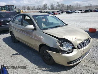 2007 Hyundai Accent GLS with VIN KMHCN46C17U095206, listed as a Copart auction lot 49772455 with 143,336 mi miles and Salvage Title. Bid and sale history available at carsss.com. Image 4.