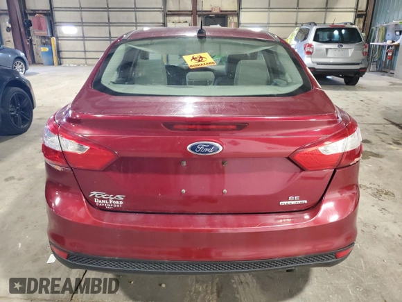 2013 Ford Focus SE z VIN 1FADP3F27DL149961, wystawiony jako Copart lot #54263825 z przebiegiem 160 511 mil mil oraz Szkoda całkowita • Salvage title. Historia ofert i sprzedaży dostępna na DreamBid. Obrazek 6.