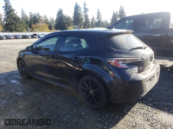 2022 Toyota Corolla Hatchback SE with VIN JTND4MBE5N3147177, listed as a Copart auction lot 79279194 with 38,593 mi miles and Salvage Title. Bid and sale history available at carsss.com. Image 2.