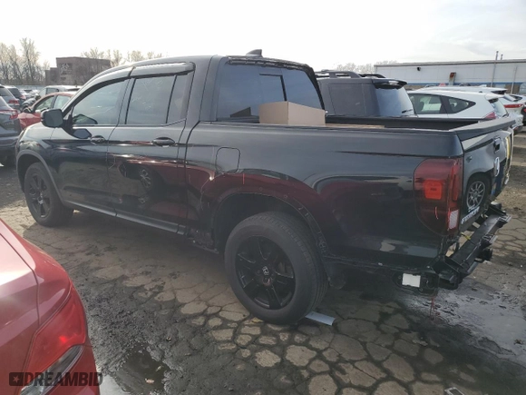 2020 Honda Ridgeline Black Edition with VIN 5FPYK3F87LB022134, listed as a Copart auction lot 82540434 with 36,662 mi miles and Salvage Title. Bid and sale history available at carsss.com. Image 2.