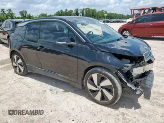 2018 BMW i3 with VIN WBY7Z4C57JVD95738, listed as a Copart auction lot 61080315 with Not provided miles and Salvage title. Bid and sale history available at DreamBid. Image 4.