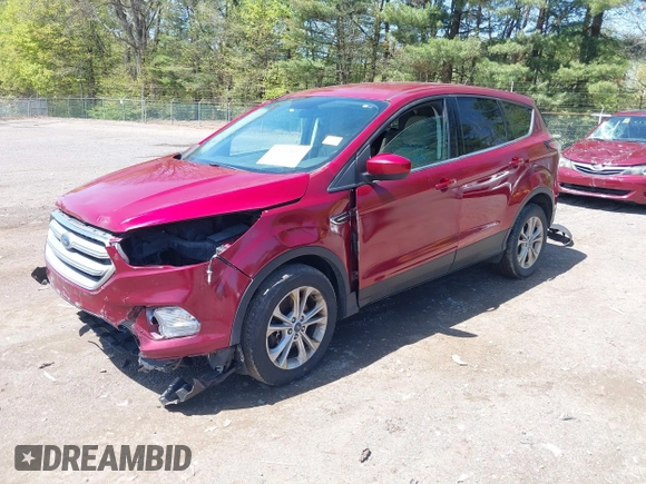 2017 Ford Escape SE with VIN 1FMCU9G97HUA62893, listed as a IAAI auction lot 42160437 with 101,782 mi miles and . Bid and sale history available at carsss.com. Image 2.